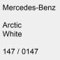 Preview: Mercedes-Benz, Arctic White, 147 / 0147.